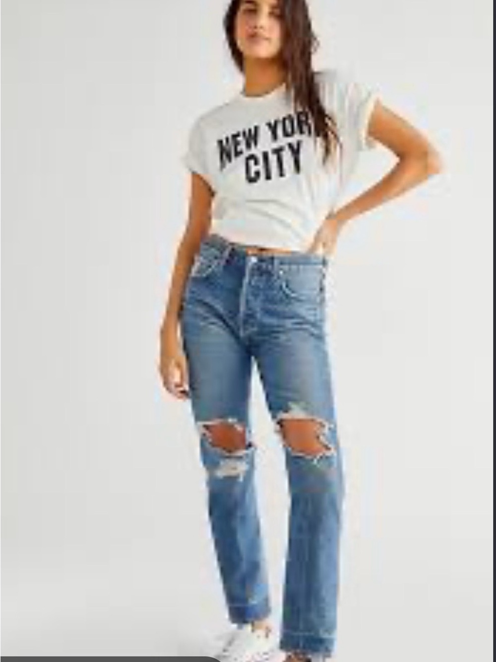 Citizens of Humanity Charlotte High Rise Straight Jeans Size 24